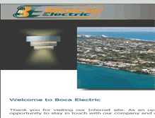 Tablet Screenshot of bocaelectric.net